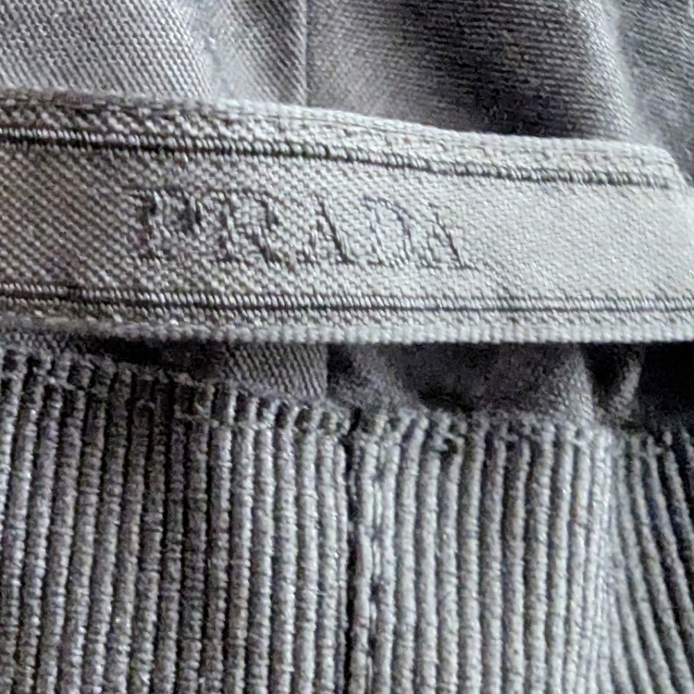 Prada, Wide-Brim, Stripe Sun Hat ,Rare, Runway 2011 - Picture 10 of 10